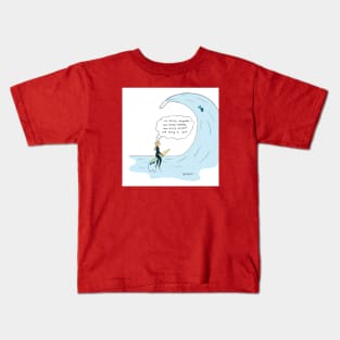 Strong surfer Kids T-Shirt